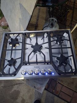 Top stove gas