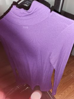Free Purple Long Sleeve Shirt
