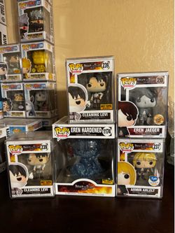 Attack on titan funko pops