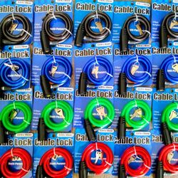 New Bike Cable Lock / Nuevo Candado Para Bicicleta 