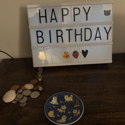 Letter box, light box - customizable decor, wall hanging, letter board sign 