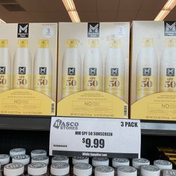 Member’s Mark SPF-50 Sunscreen 3 Pack