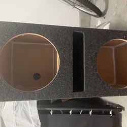 Dual 12” Subwoofer Box Vented 