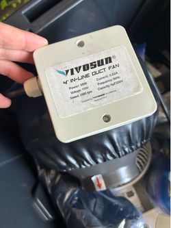 Vivosun 4 inch duct fan
