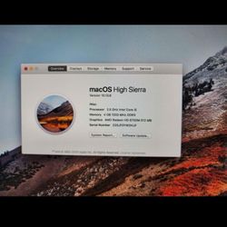 21.5" 2011 Apple iMac All-in-one Computer. High Sierra OS. Fully tested, no accounts or passwords.