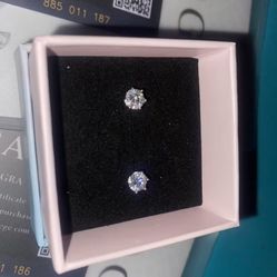 Best And Cheap Moissanite Earrning - Ship To Home !