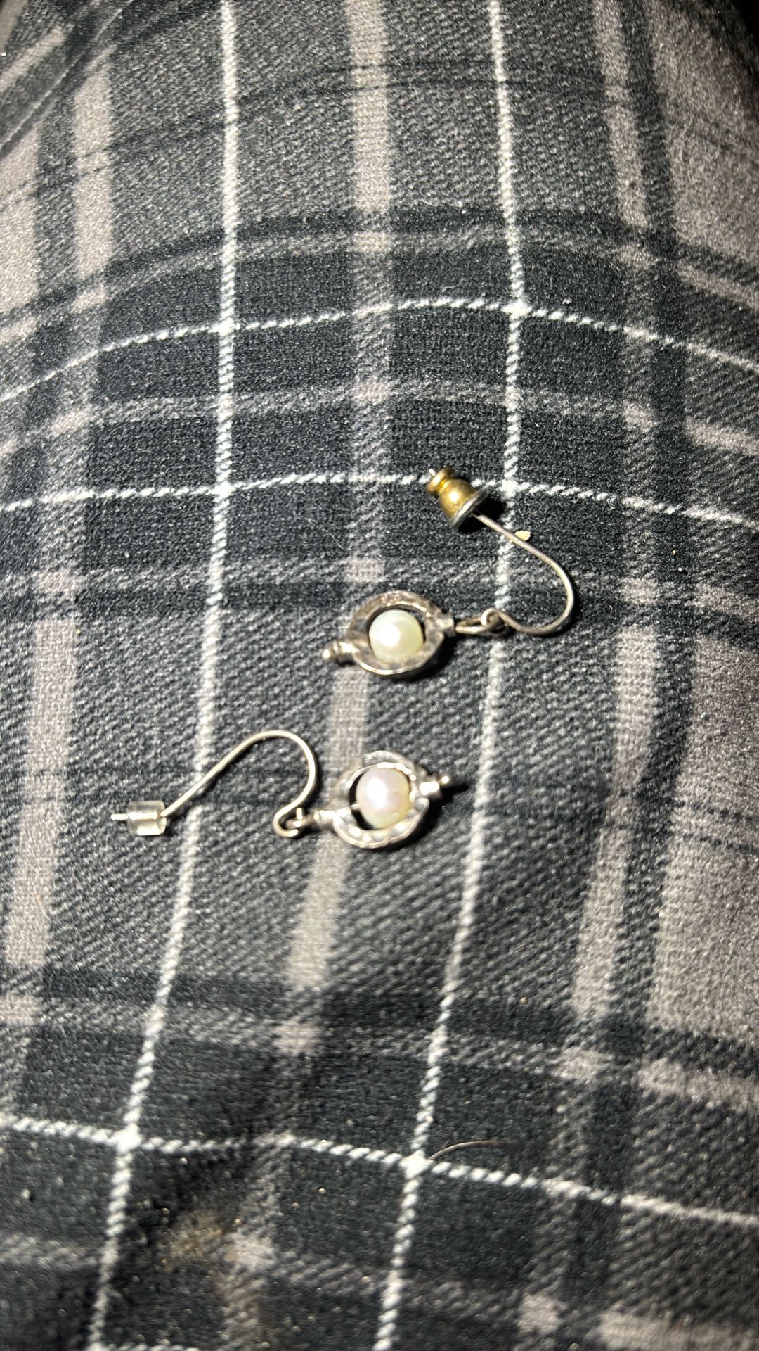 925 Silver Mother Of Pearl Earrings
