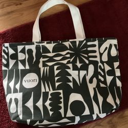 Large Vuori Abstract Print Tote