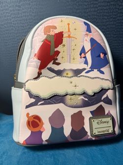 Loungefly Disney Sword in the Stone Mini Backpack