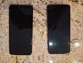 2 samsung galaxy A-50 phones