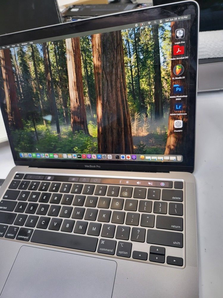 Apple MacBook Pro A2338 M1 8-Core 13 Inch Space Gray 16GB 512GB OS Sequoia