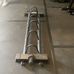 Giant Lifting Bumper Plate Storage Rack w/ Wheels (Horizontal Plate Holder)