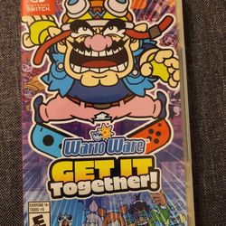 SWITCH GAME WARIO WARE GET IT TOGETHER  FOR SWITCH 
Like NEW