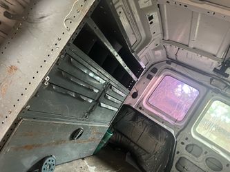 Shelving for van