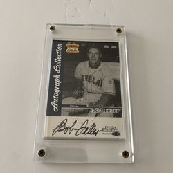 1999 Bob Feller Autograph Collection Sports Illustrates Baseball Card