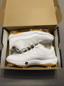 Jordan 11 Low Golf 'Metallic Gold' (2019) sz 11.5 NIB