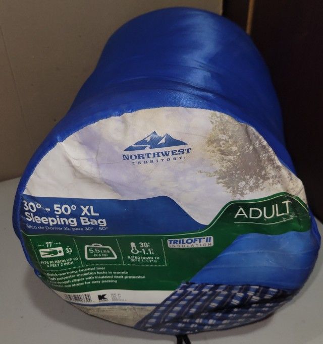 Adult XL Sleeping Bag $15