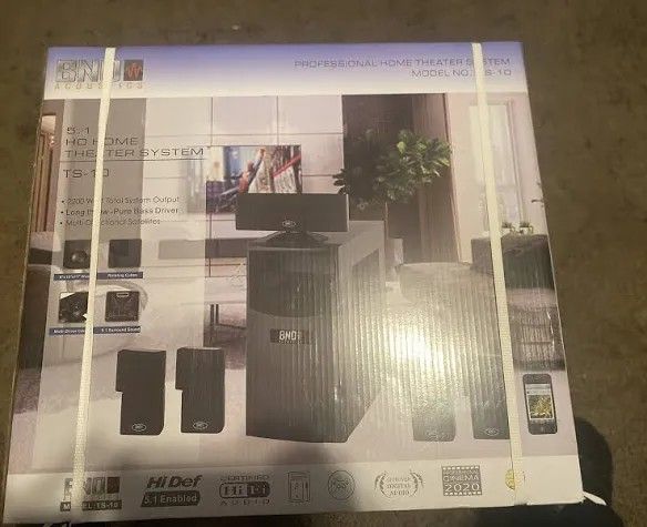 Surround Sound System,New Bnd TS10.        https://offerup.com/redirect/?o=aHR0cHM6Ly9waW4uaXQvMVRTVjdCYjJj