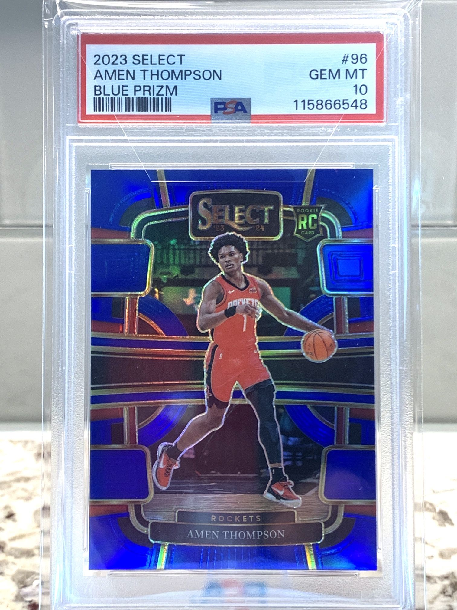 Amen Thompson Concourse Select Rookie Card PSA 10!!! for Sale in 