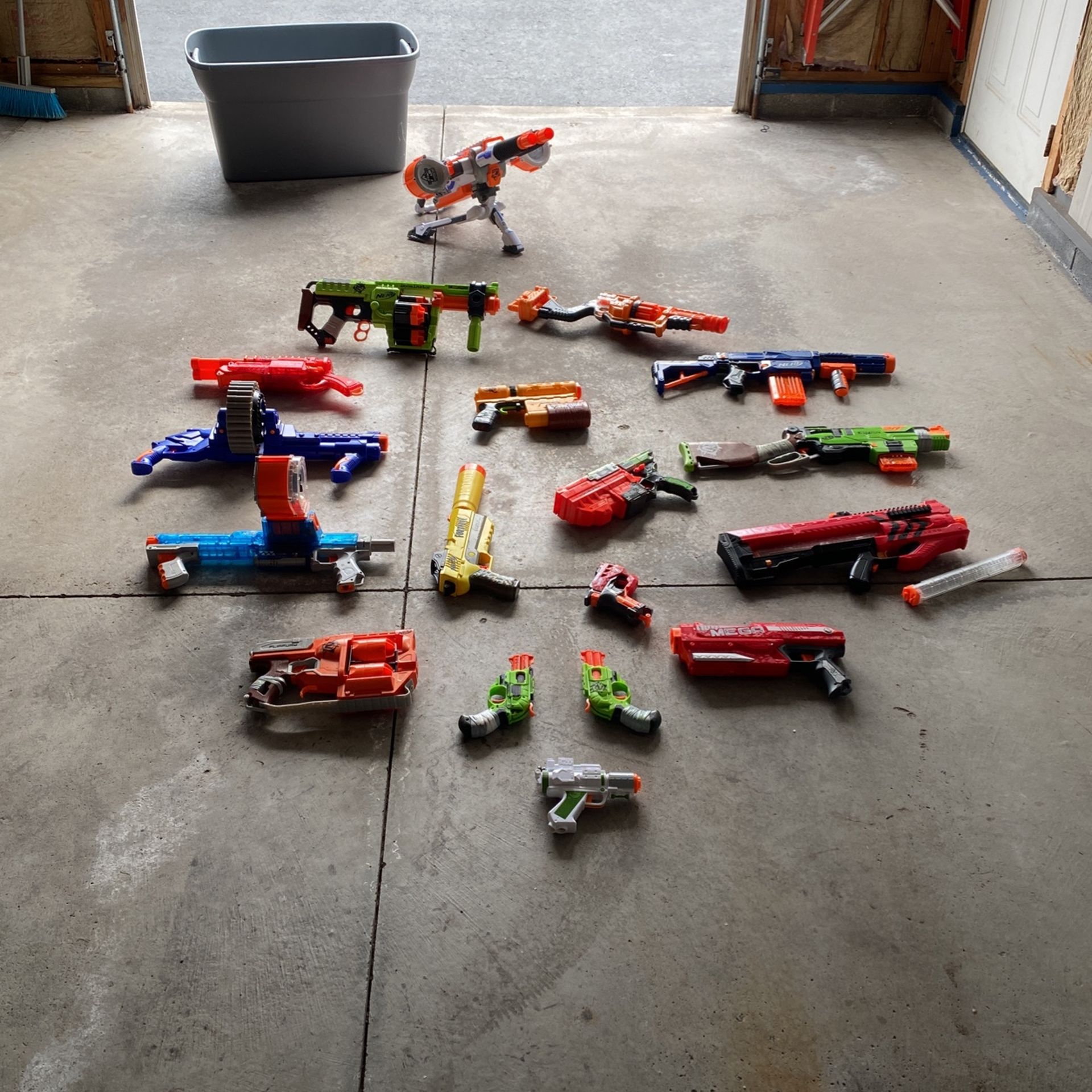 Nerf Gun Collection.