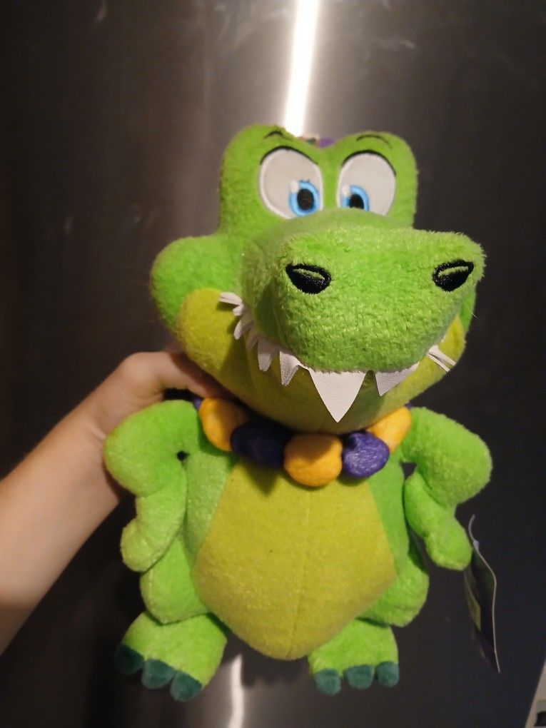 Mardi Gras Mascot Gator Plush