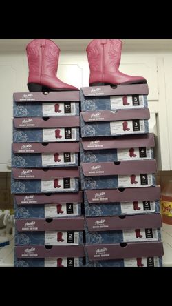 Pink new boots