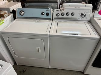 WHIRLPOOL WASHER & GAS DRYER