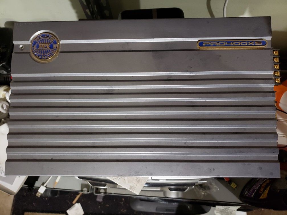 Rare old school mtx 5 channel amplifier
