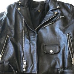 Leather jacket