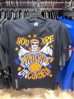WWE / NBA Danhausen New York Knicks championship T-Shirt all sizes buy now 100% Authentic