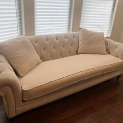 Z Gallery Oval Sofa - Removable Covers, Washable 