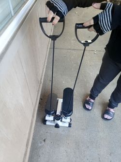 Mini Stepper with Resistance Bands