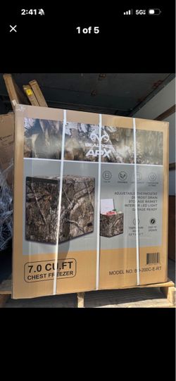 Realtree APX 7.0 Cu Ft Chest Freezer