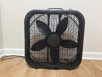 Lasko Box Fan Black