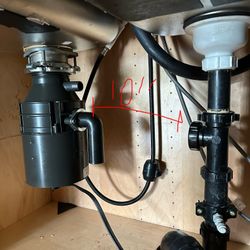Garbage Disposal, Faucet, Toilet, TV Mount