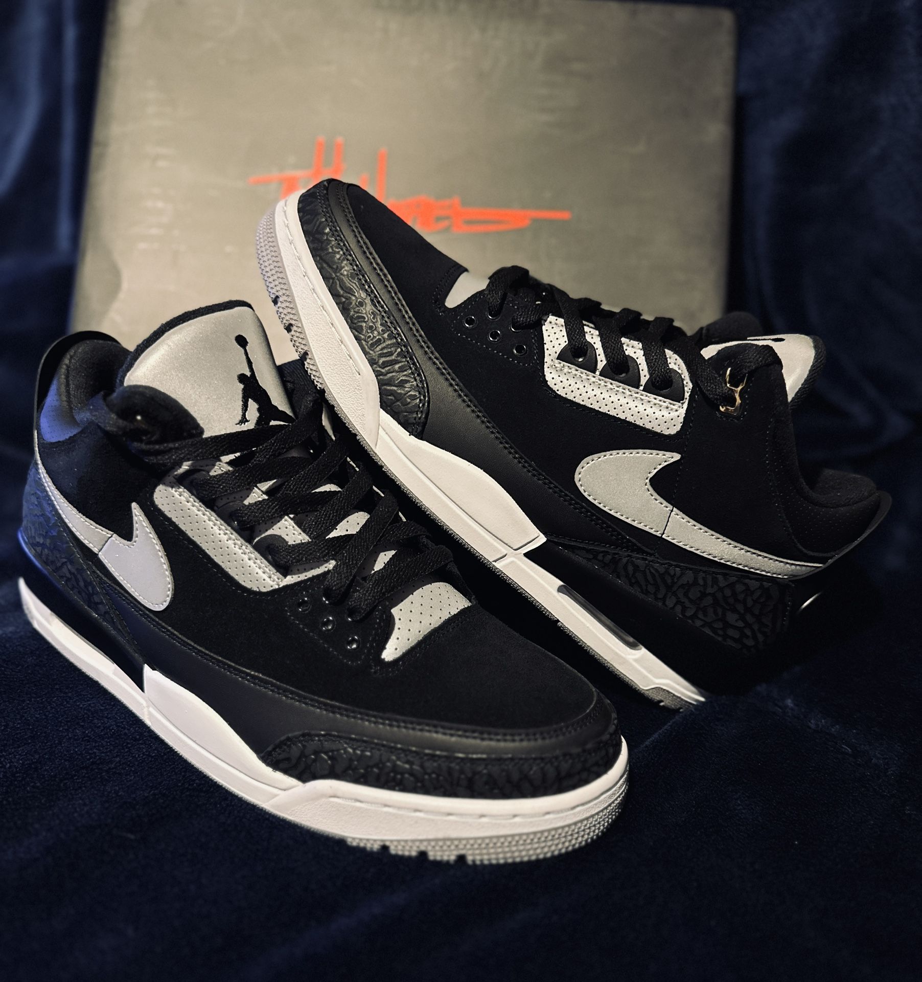 Jordan 3 “Tinker Black Cement” Size 13 DS 