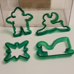 4 Avon Cookie Cutters