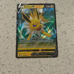 Jolteon V Sword & Shield Promo Cards