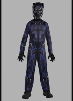 Black panter costume for kids