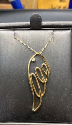 10k real gold chains with a real Diamond 💎 pendant 💝 🎁