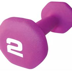 Fitness Gear weight 2 Ib Coated Dumbbell - pack of 2