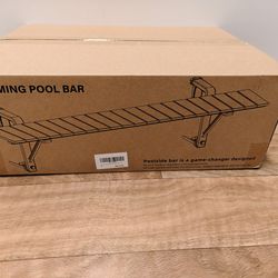 Pool Bar for Above Ground Pools, Patio Bar Table, pool side bar, Patio table