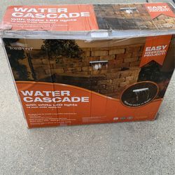 Water Cascade With Led Lights