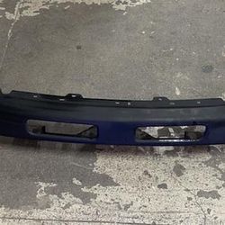 Black Front Bumper For 03-06 GMC Sierra Defense Delantera Negra