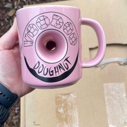 Brand New Never Used Voodoo Donuts Mug