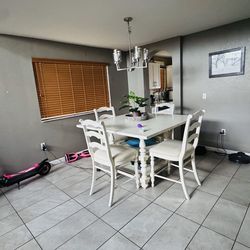 Dining table with 4 chairs