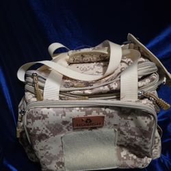 Military/tactical style insulated bag — great for work, gym, travel, or long shifts