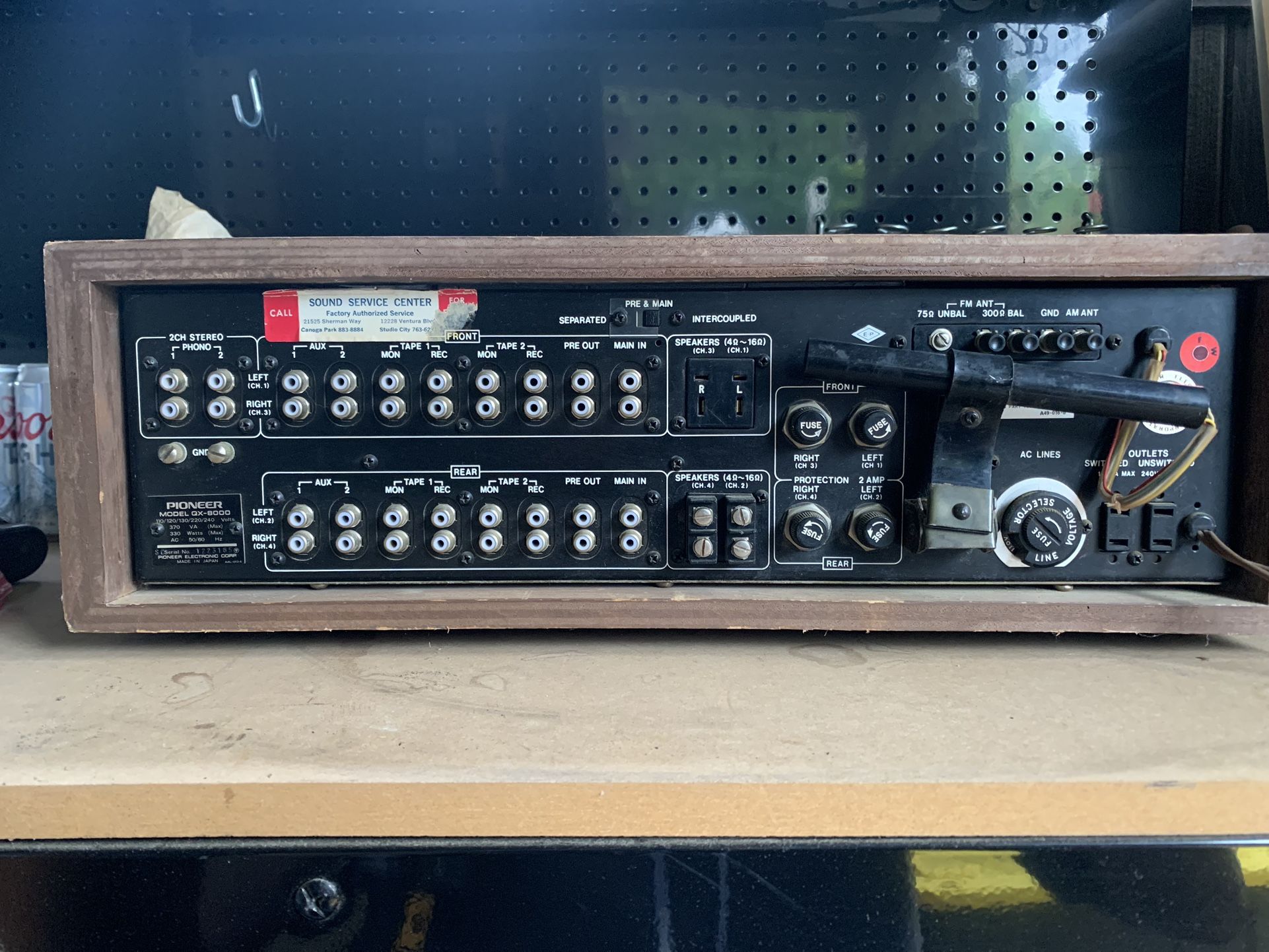 Pioneer QX8000 Quadrophonic Receiver (1971) for Sale in Pasadena, CA