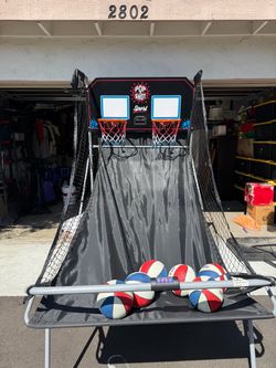 Pop Shot Sport Dual Basketball Arcade Game