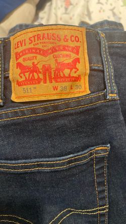 Men’s Levi 38 W L 30 Like New